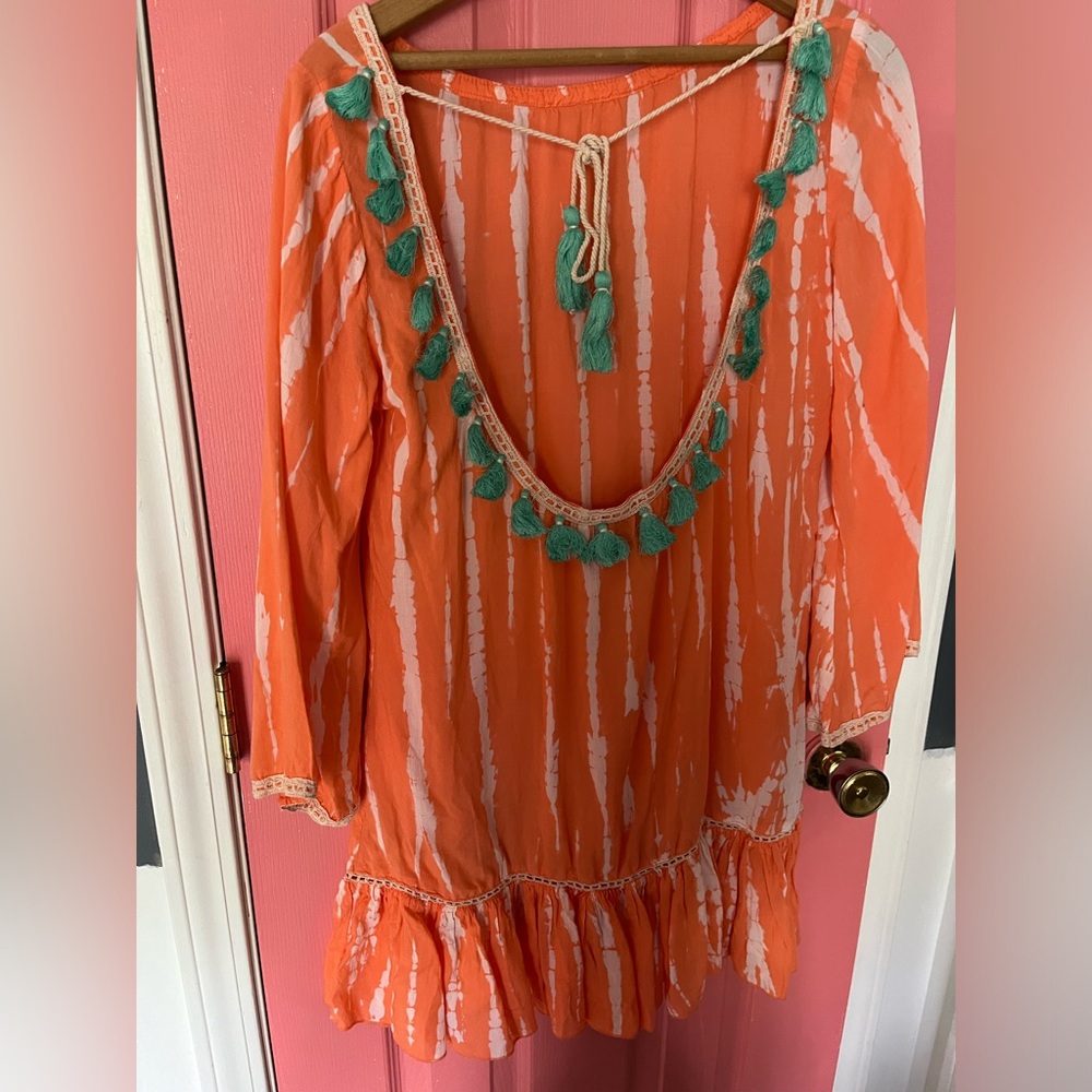 Z&L tassel fringe coverup